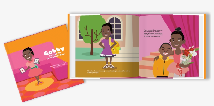 “gabby Invents The Perfect Hair Bow” Special Edition - Gabby Invents The Perfect Hair Bow [book], transparent png #2421952
