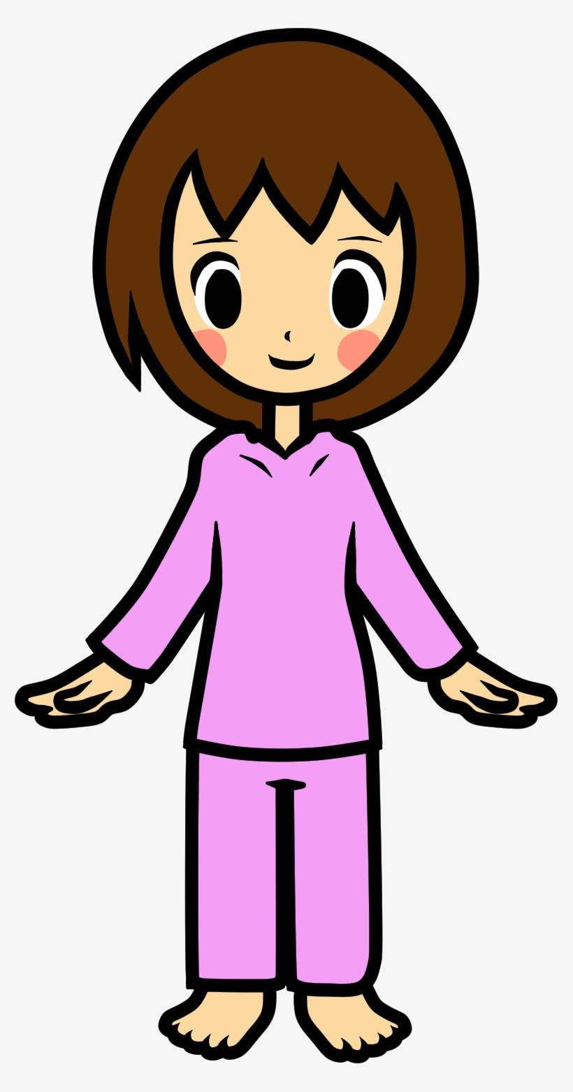 Graphic Freeuse Library Boy In Pajamas Clipart - Rhythm Heaven Pajama Girl, transparent png #2422096