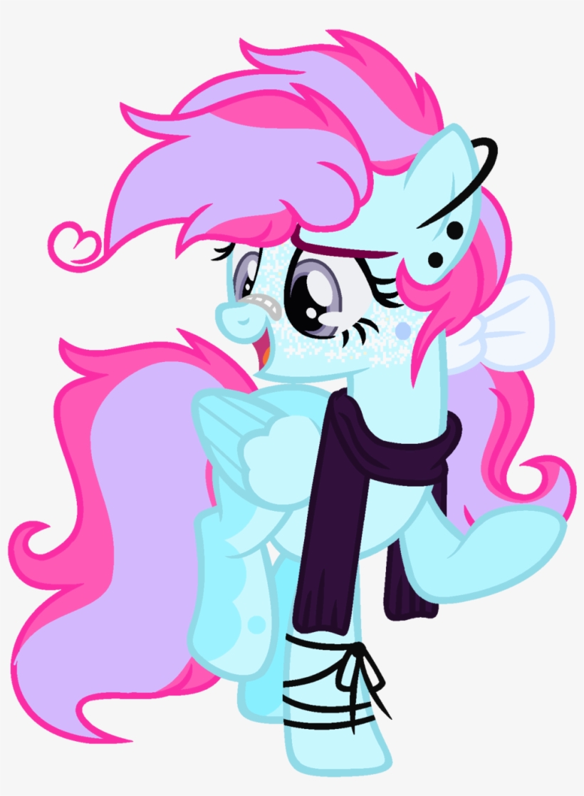 Bezziie, Bow, Clothes, Female, Hair Bow, Mare, Oc, - Cartoon, transparent png #2422309