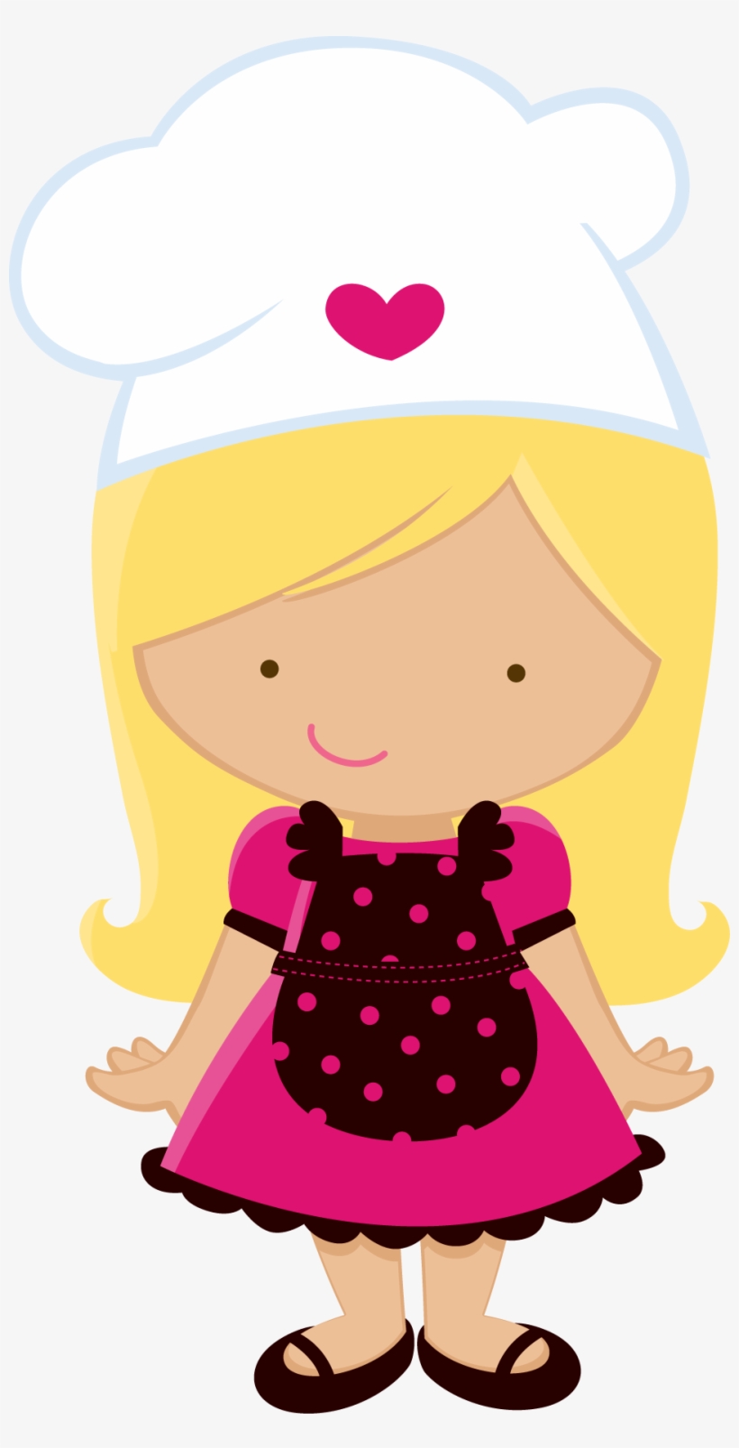 Cocinero Animado, Niños Bonitos, Fofuchas Planas, Imagenes - Menina Chefe De Cozinha Desenho, transparent png #2422795