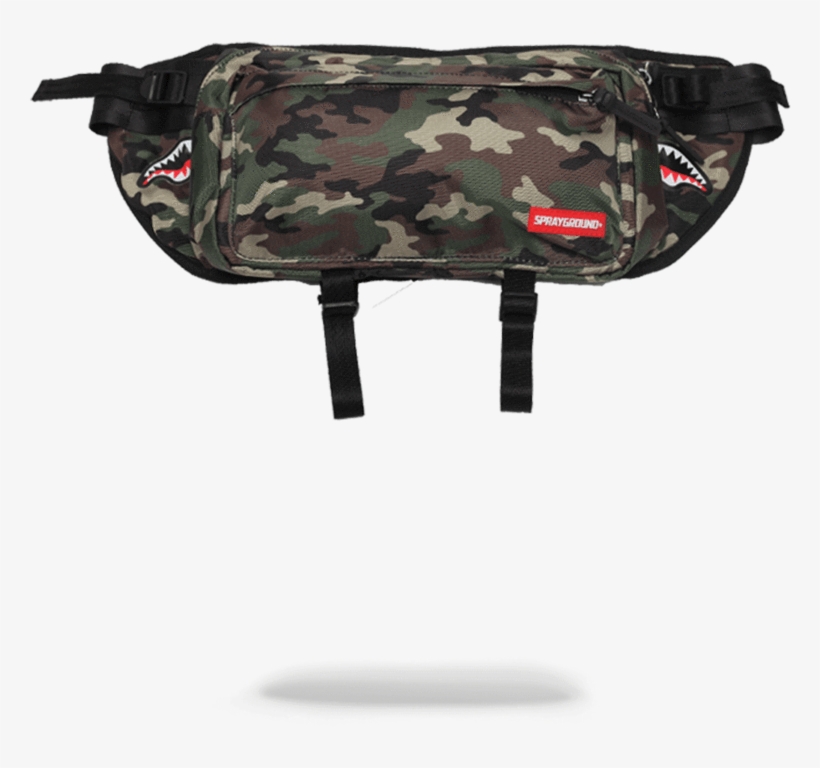 $0 - - Sprayground Transporter Crossbody Camo, transparent png #2422884