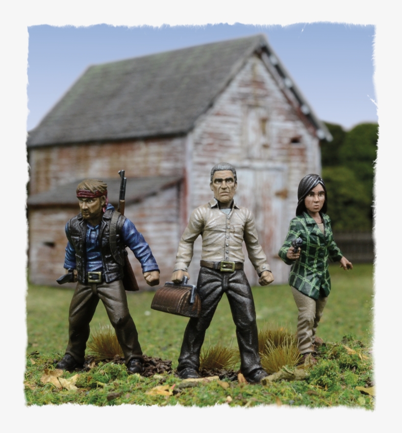 Family Are Holed Up In Their Farm, Seemingly Safe From - Miles Behind Us Expansion Set, transparent png #2423391