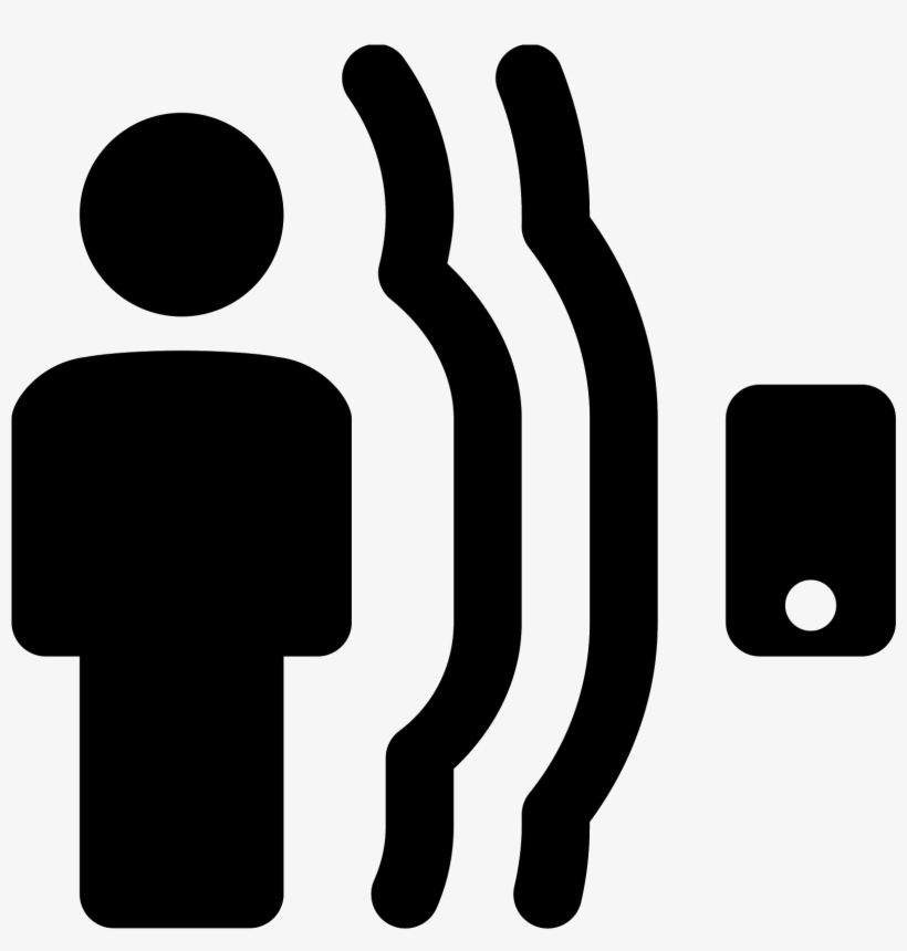 Banner Transparent Alarm Clipart Detection - Motion Detector Icon, transparent png #2423593