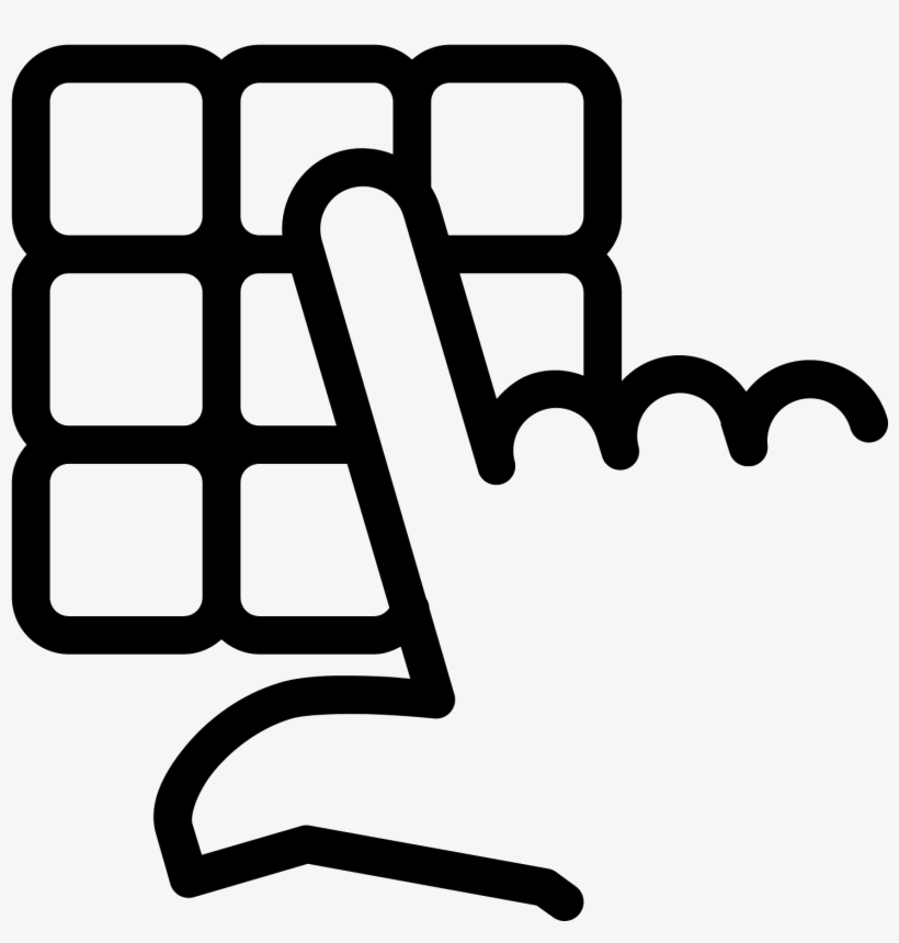 Clip Art Royalty Free Download Pad Icon Free Download - Enter Pin Icon, transparent png #2423902