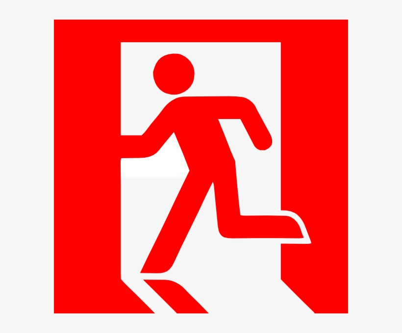 How To Set Use Emergency Exit Clipart, transparent png #2424250