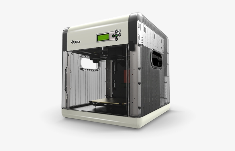 This Printer Uses A Glass Print Bed That You Coat With - Xyz Printer Da Vinci 1.0, transparent png #2424652