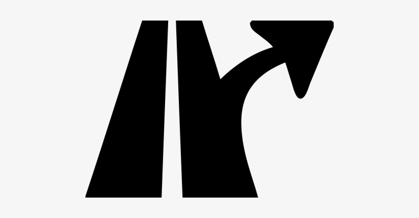 Motorway Exit - Sinnbild Autobahnausfahrt, transparent png #2424681