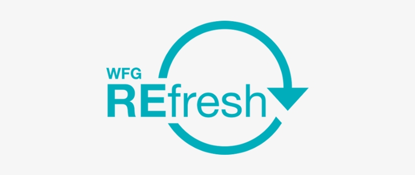 Refresh Logo-white - Refresh Text, transparent png #2424979
