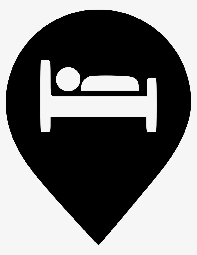 Hotel - Line Icon Black And White, transparent png #2425432