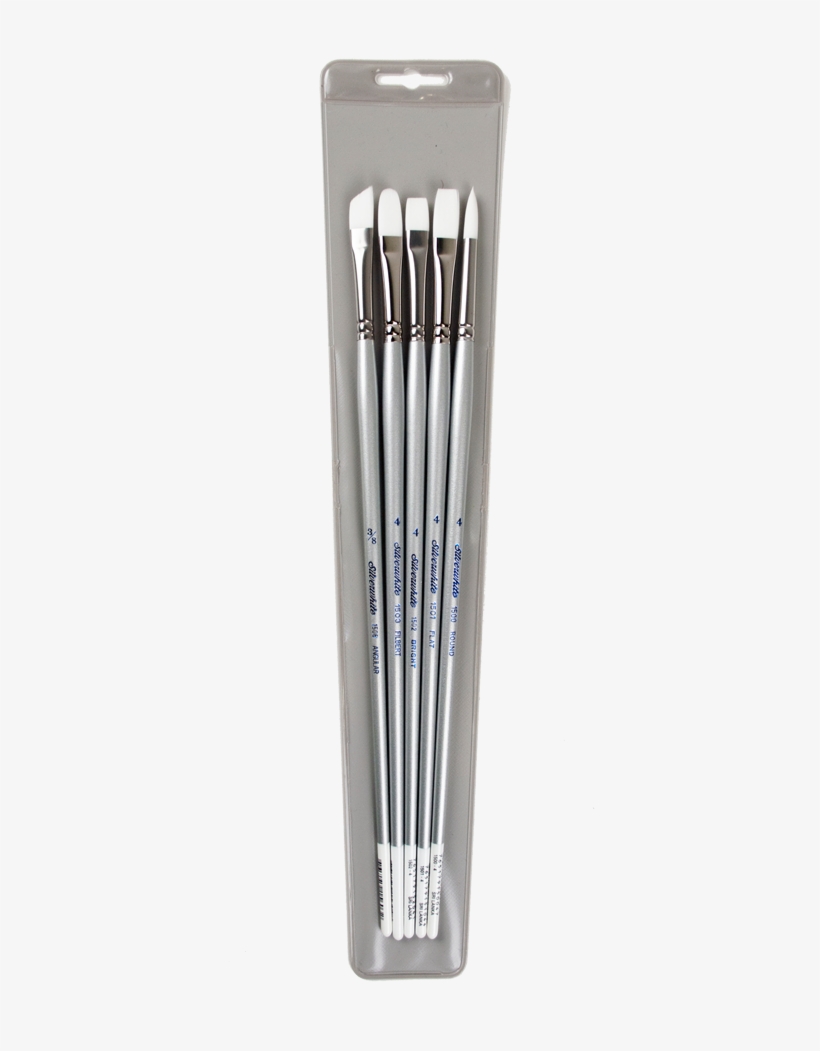 View Larger Image - Silver Brush Sw-1550 Silverwhite Long Handle Brush, transparent png #2425604
