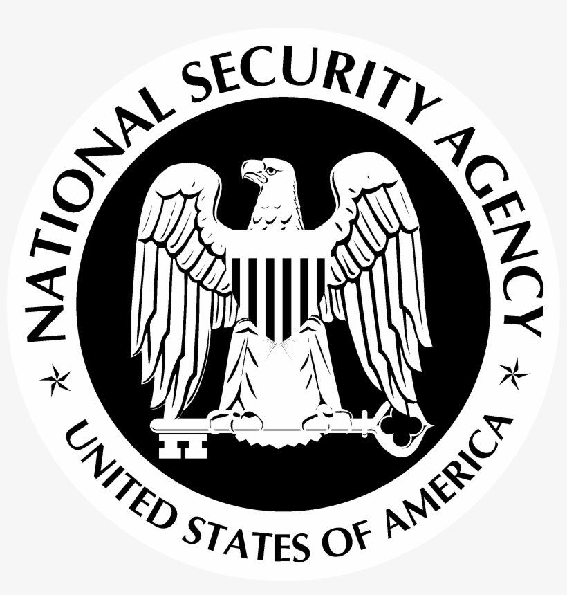 Nsa National Security Agency Logo Black And White - Shri Gujarati Samaj B Ed College Indore, transparent png #2426312