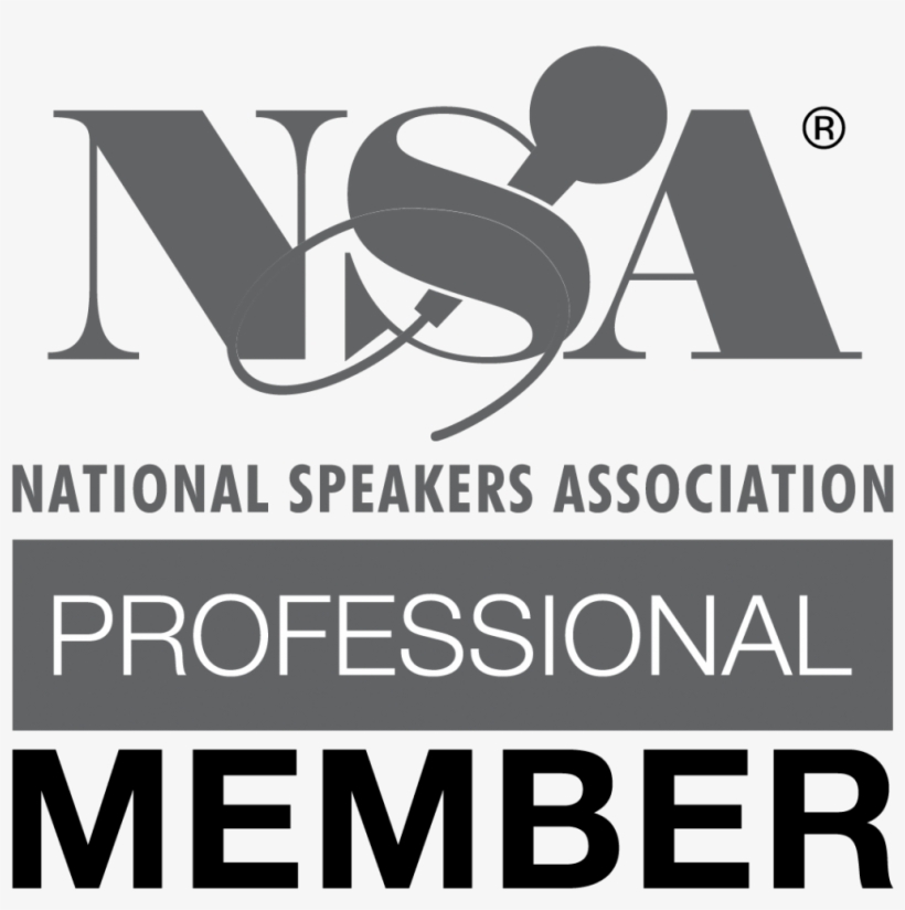 Nsa Logo - National Speakers Association Logo, transparent png #2426569