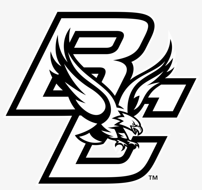 Boston College Eagles 03 Logo Png Transparent - Boston College Eagles Coloring Page, transparent png #2427632