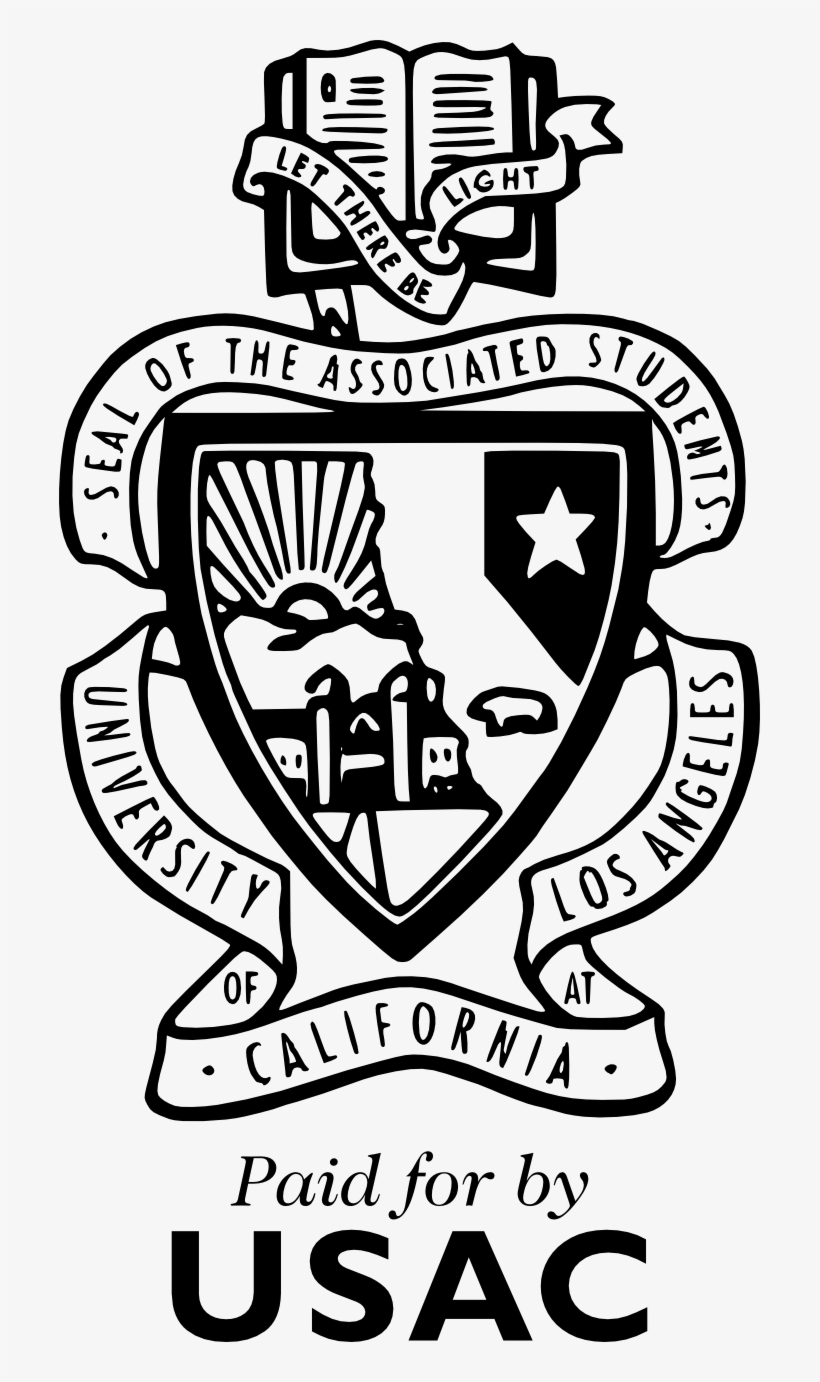 Black - Ucla Usac Logo, transparent png #2427877