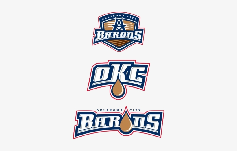 Okc Barons New Logos - Oklahoma City Barons Logo, transparent png #2428211