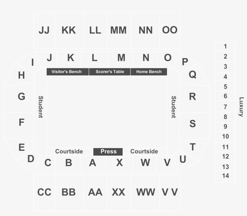 Forum Eagles Seating Chart