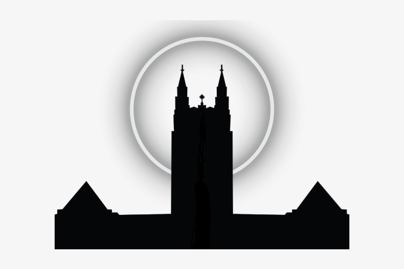 Gasson With Halo - Boston College Gasson Cartoon, transparent png #2428340