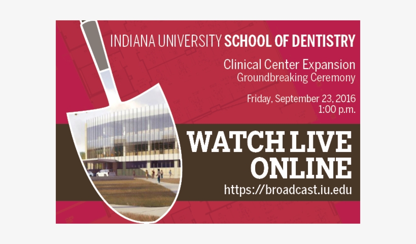 Groundbreaking Video Email Block - Indiana University New Dental School Building, transparent png #2428574