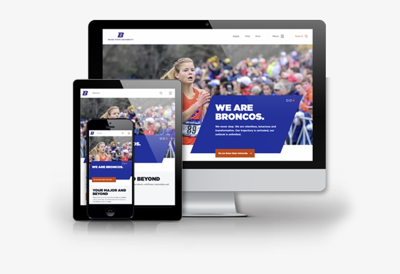 Boise State University Has Reimagined Our Web Presence - Online Advertising, transparent png #2429252
