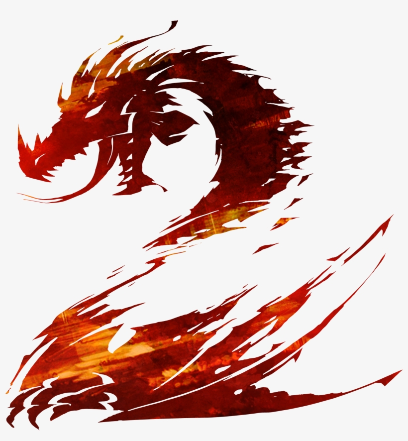 Guild Wars 2 Logo Png Jpg Stock - Guild Wars 2 Cd-key Global, transparent png #2429647