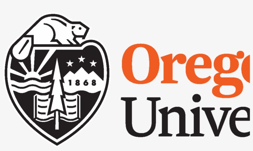 Osu Horizontal Orange&black - Oregon State New Logo, transparent png #2429674