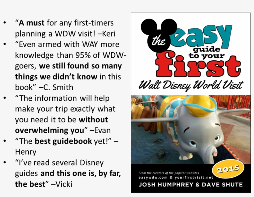 The Easy Guide To Your First Walt Disney World Visit - Easy Guide To Your First Walt Disney World Visit 2015, transparent png #2429812