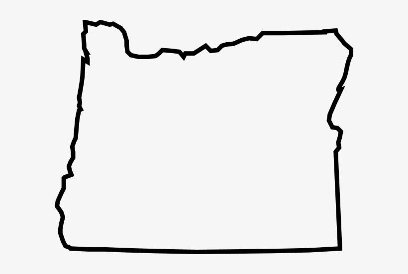 Oregon Map Coloring Page
