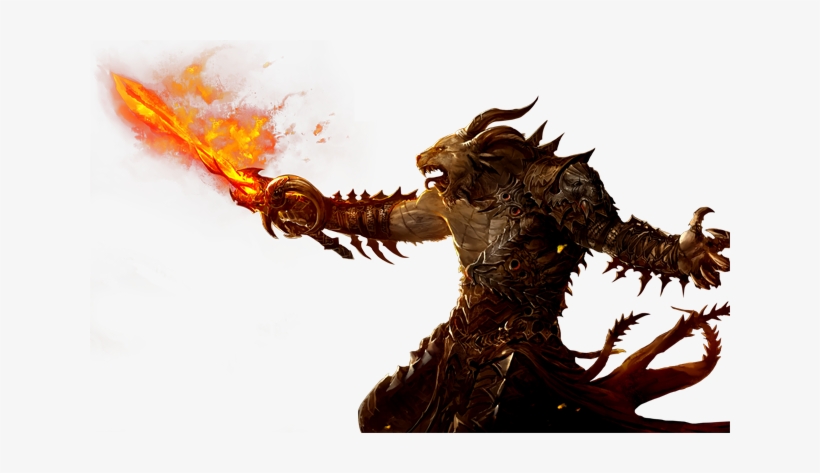 Guild Wars 2 - Guild Wars 2 Render, transparent png #2430161