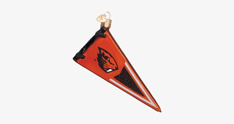 Oregon State Pennant Ornament - Oregon State Beavers Classic Football Pebble Grain, transparent png #2430304