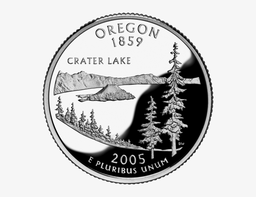 Oregon State Quarter - Oregon Quarter, transparent png #2430487
