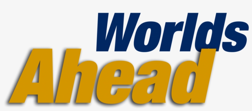 Worlds Ahead Mark Blue And Gold - Worlds Ahead Fiu Logo, transparent png #2430618