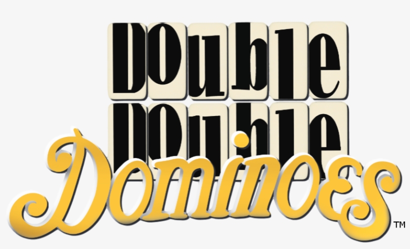 Double Double Dominoes Logo - Illustration, transparent png #2431215