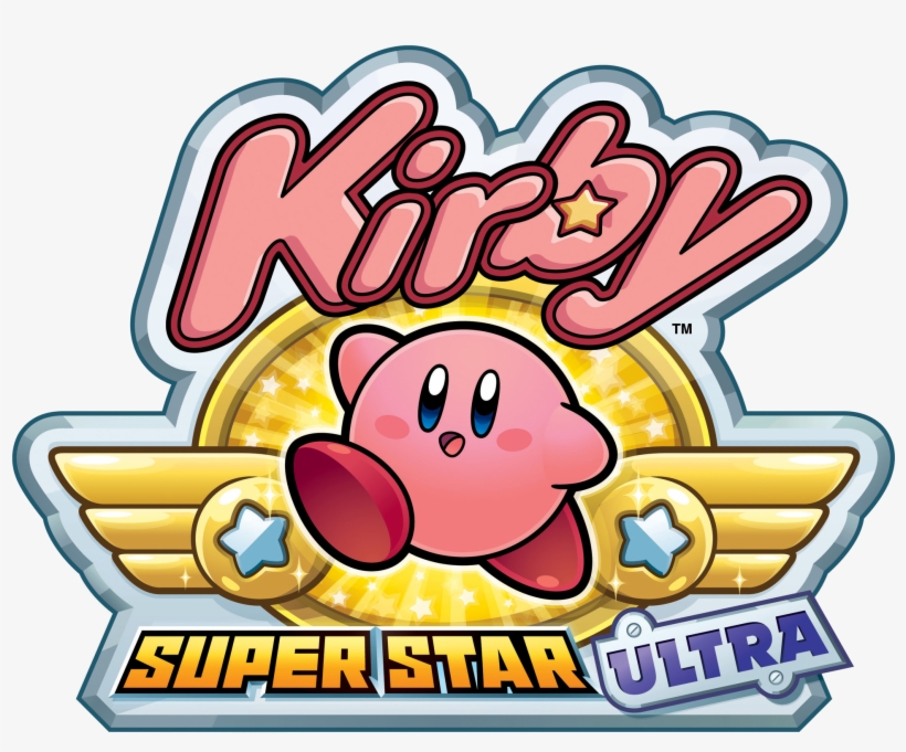 Kirby Super Star Ultra Logo - Kirby Superstar Ultra, transparent png #2431284