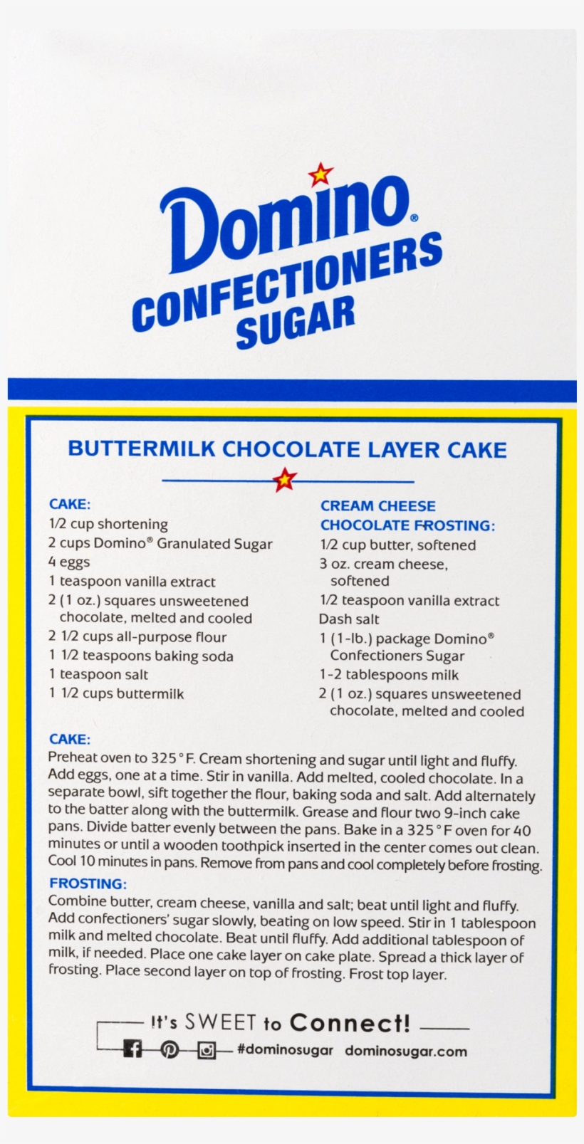 Domino Confectioners Sugar - 1 Lb Box, transparent png #2431425