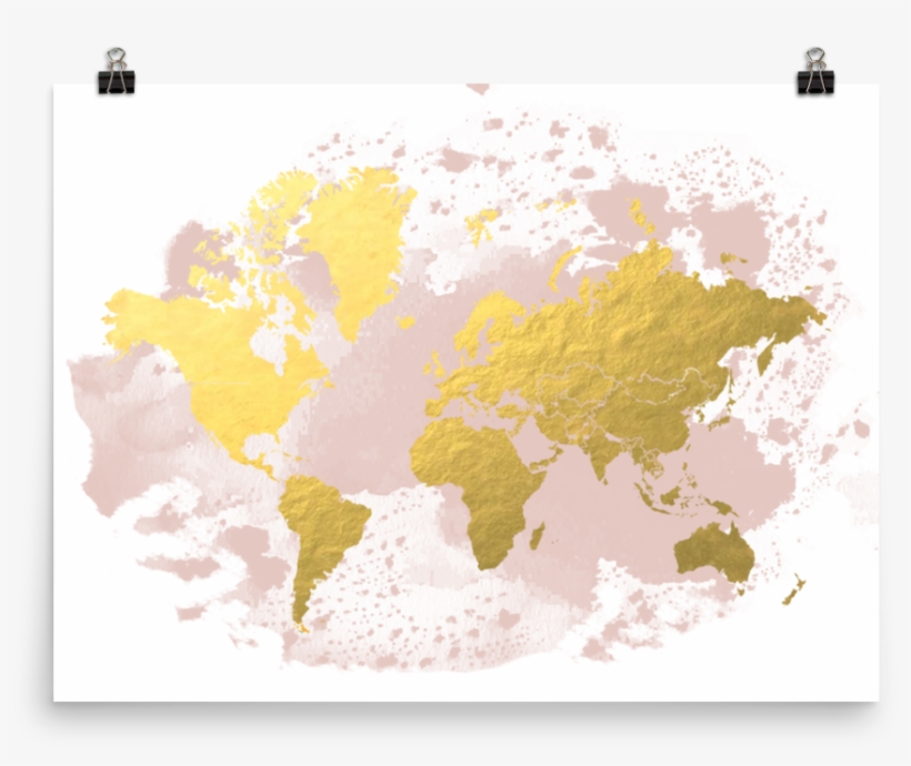 World Map Art Print - World Cancer Day, transparent png #2431682