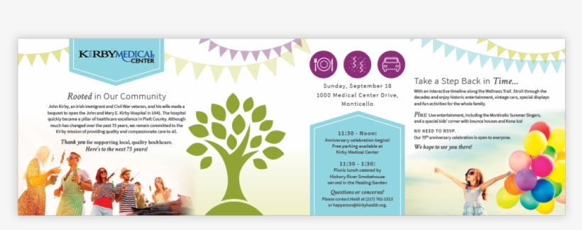 Kirby Medical Center Postcard - Flyer, transparent png #2431867