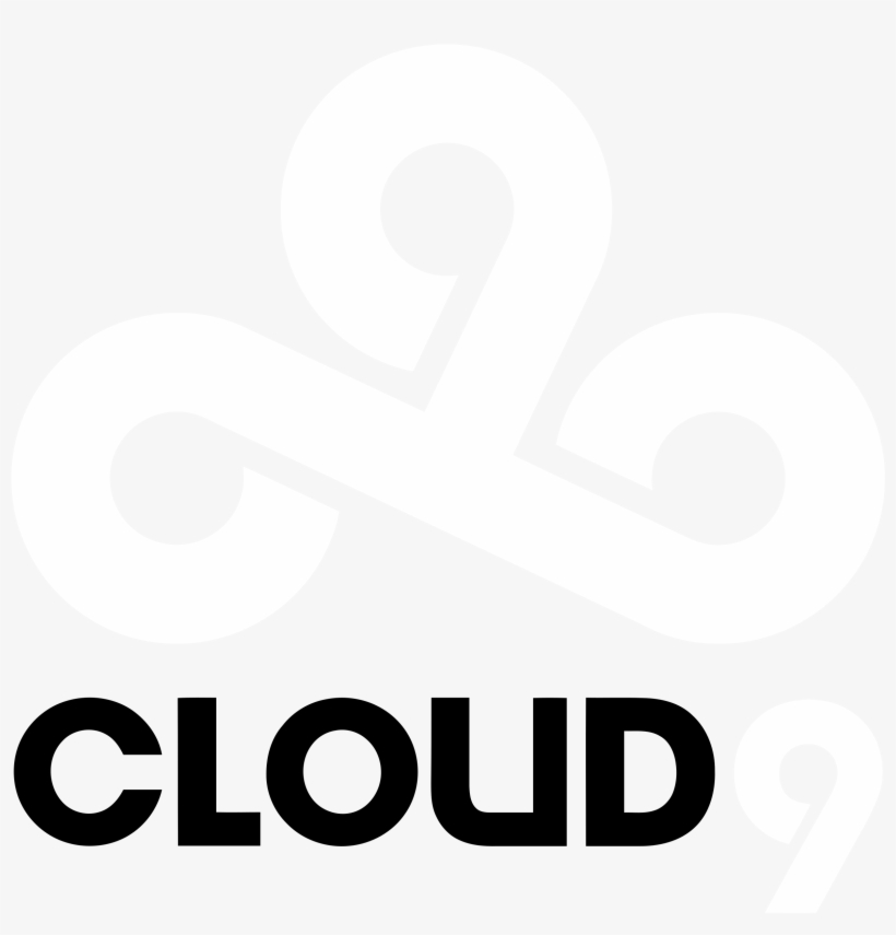 Cloud 9 Logo Black And White - League Of Legends Teams Logo, transparent png #2432144