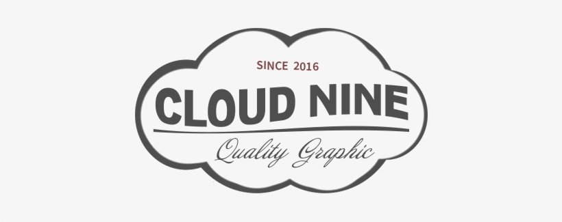 Cloud 9 Retro Logo Psd Template - Logo, transparent png #2432407