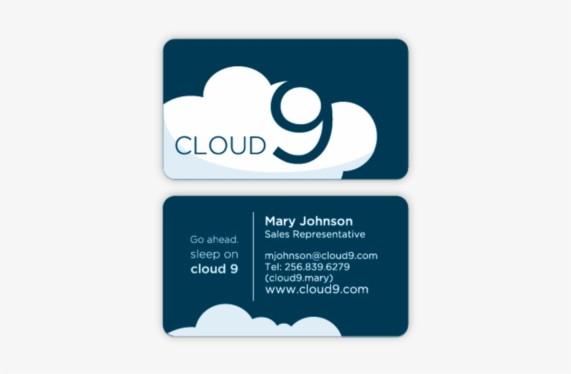 Cloud9 - Cloud 9 Business Card, transparent png #2432995