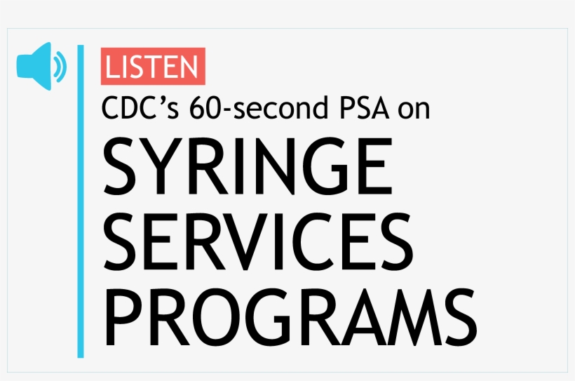 Listen To Cdc's 60-second Psa On Syringe Services Programs - Service Companies Logo, transparent png #2433136