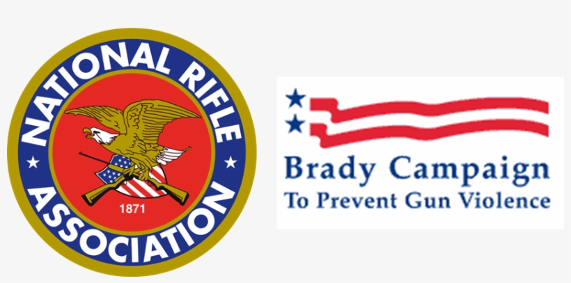 Logos Of The National Rifle Association And The Brady - National Rifle Association Logo, transparent png #2433533