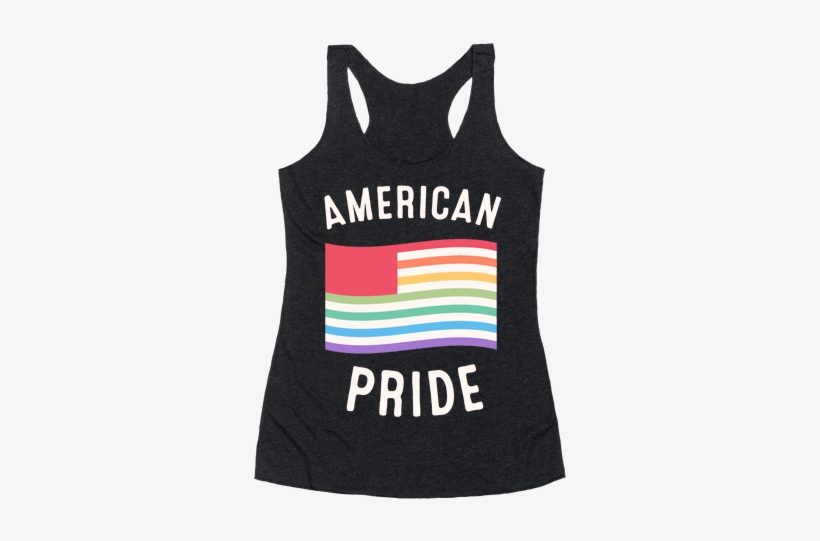 American Pride Racerback Tank Top - Fueled By Gangsta Rap And Coffee, transparent png #2433807