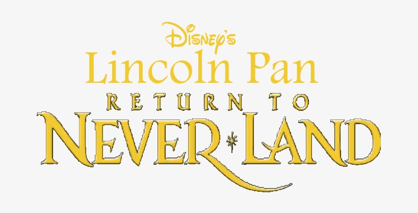 Lincoln Pan In Return To Neverland Logo - Wiki, transparent png #2433999