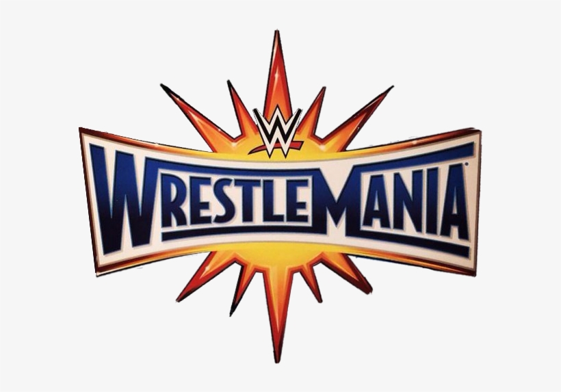 Iv65co0 - Wwe Wrestlemania 2017 Logo, transparent png #2434186