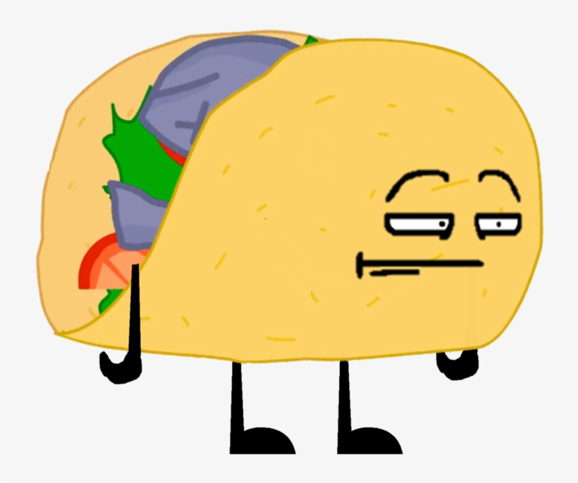 Bfdi Taco Pose 3 - Wiki, transparent png #2434269