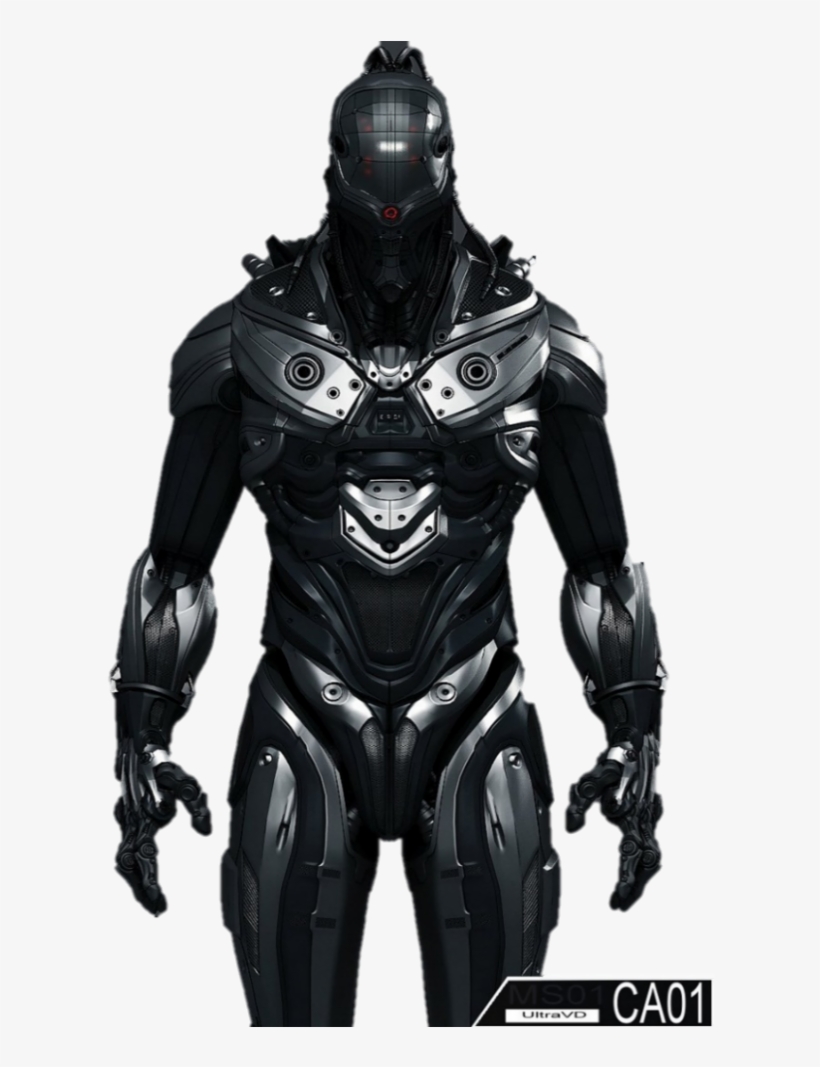 Blizzard - Cyberpunk Armor, transparent png #2434770