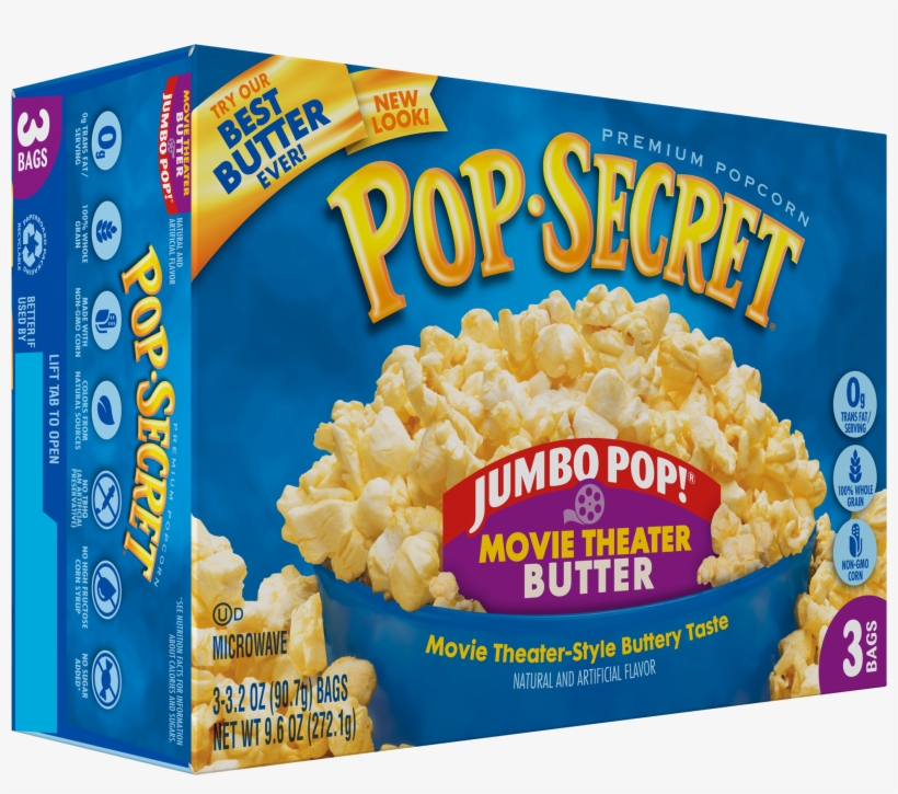 Exclusively - Pop Secret Extra Butter, transparent png #2435004