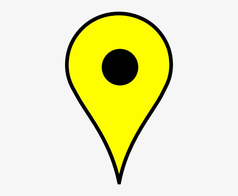 Map Clip Art At Clker Com Online - Map Marker Icons Yellow, transparent png #2435299