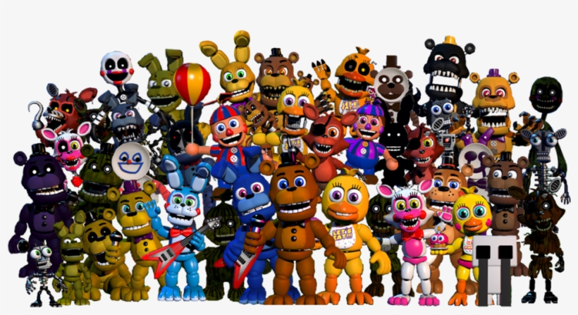 Fnaf World Five Nights - Fnaf World Withered Foxy Png,Foxy Transparent -  free transparent png images 