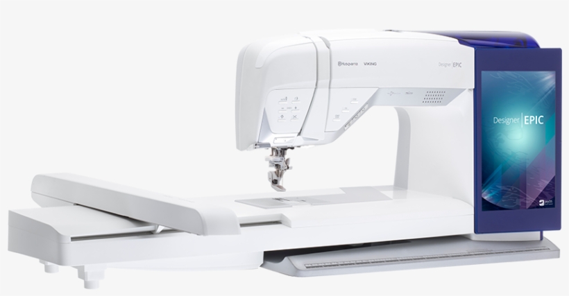Husqvarna Viking Designer Epic - Husqvarna Viking Designer Epic Nähmaschine, transparent png #2435671